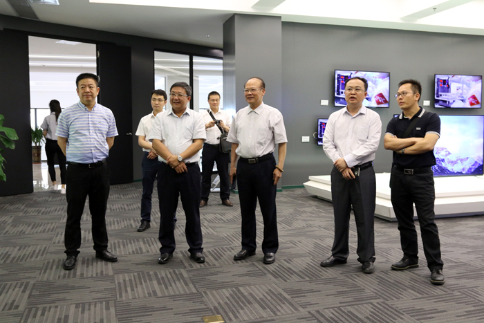 贺州市副市长杨育智一行莅临惠州8868体育首页登录调研